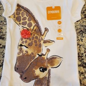 NWT Gymboree Giraffe Shirt